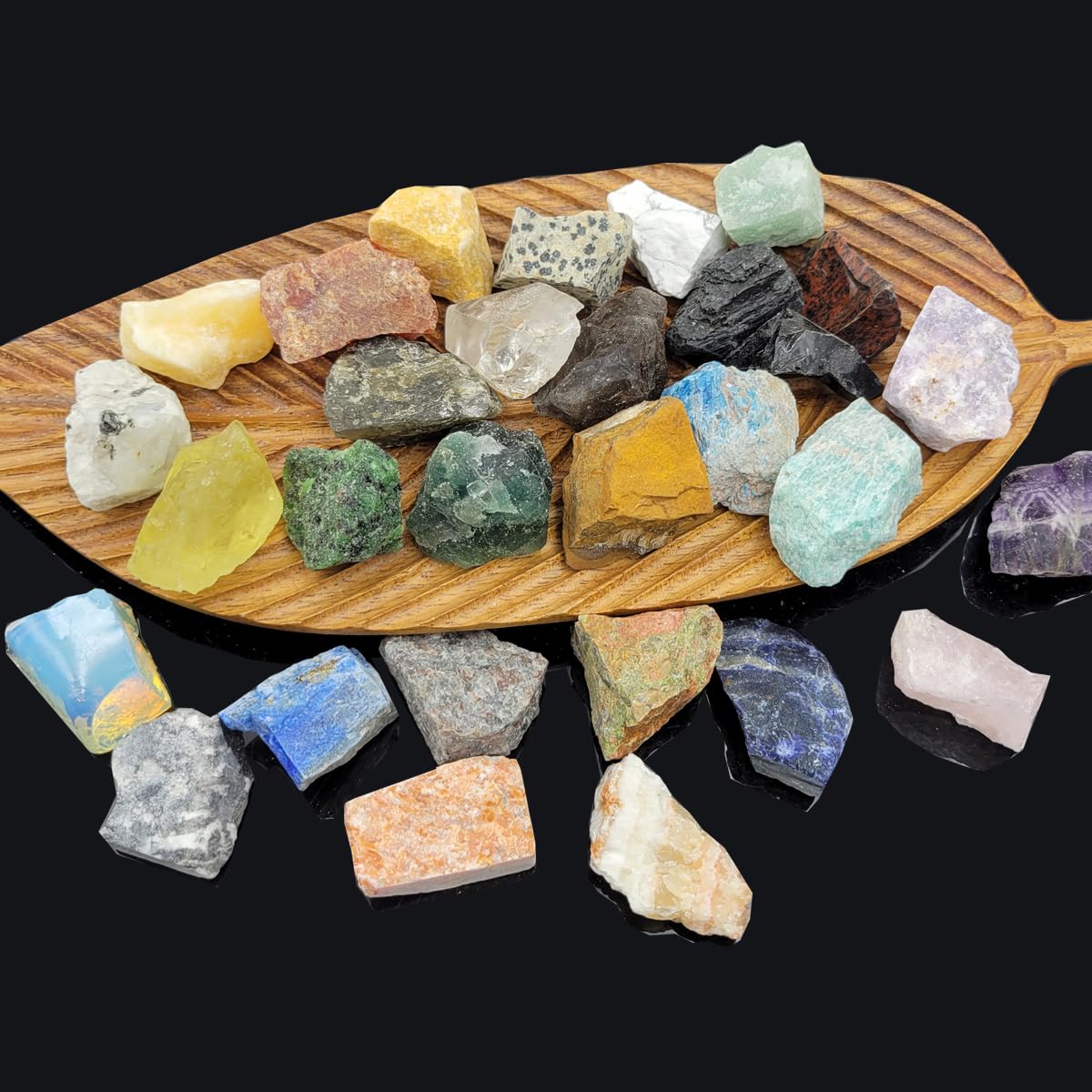 SeeuFun tiger's eye rough stone to boost focus during DIY projects