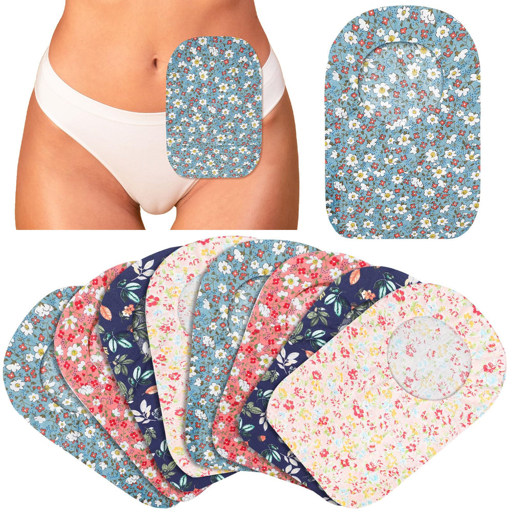 Seewey ostomy bag cover with round opening for discreet daily use