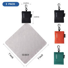 Diseño con cierre automático de neopreno SEIBER para facilitar uso.
