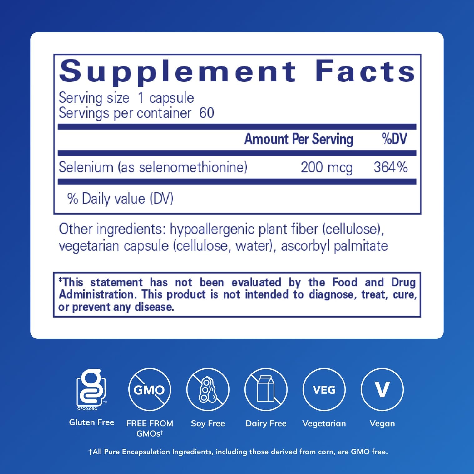 Close-up of selenium capsules inside amber bottle for daily antioxidant support.