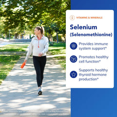 Selenium label highlights vegan and gluten-free formulation from Pure Encapsulations.