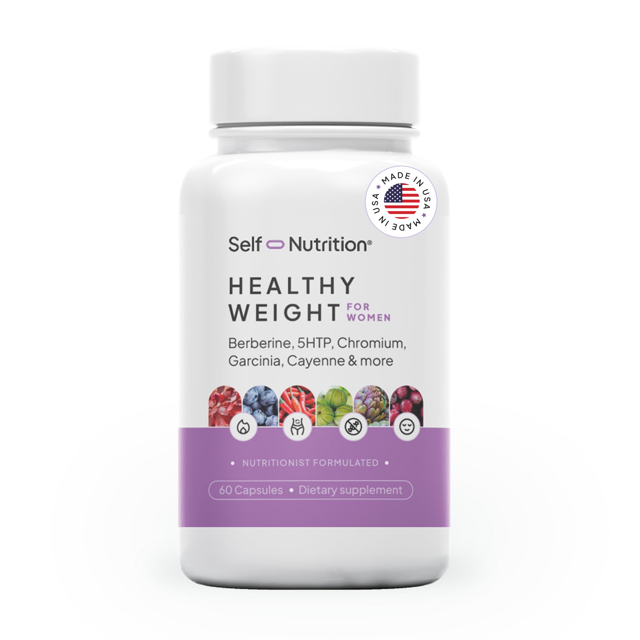 SELF NUTRITION Healthy Weight bottle pour supports daily weight management