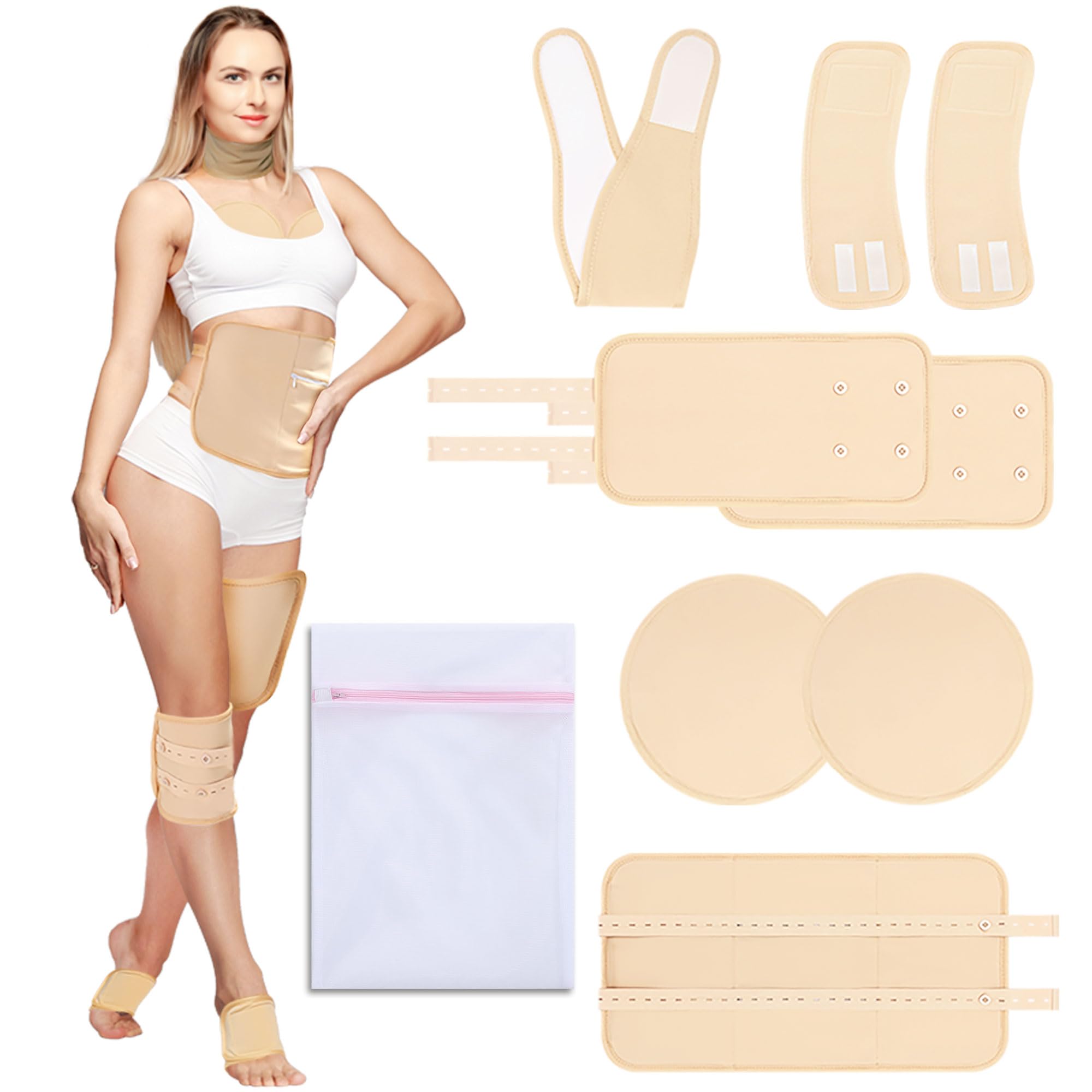 Selferry castor oil pack wrap neck provides soothing warmth for daily neck relief