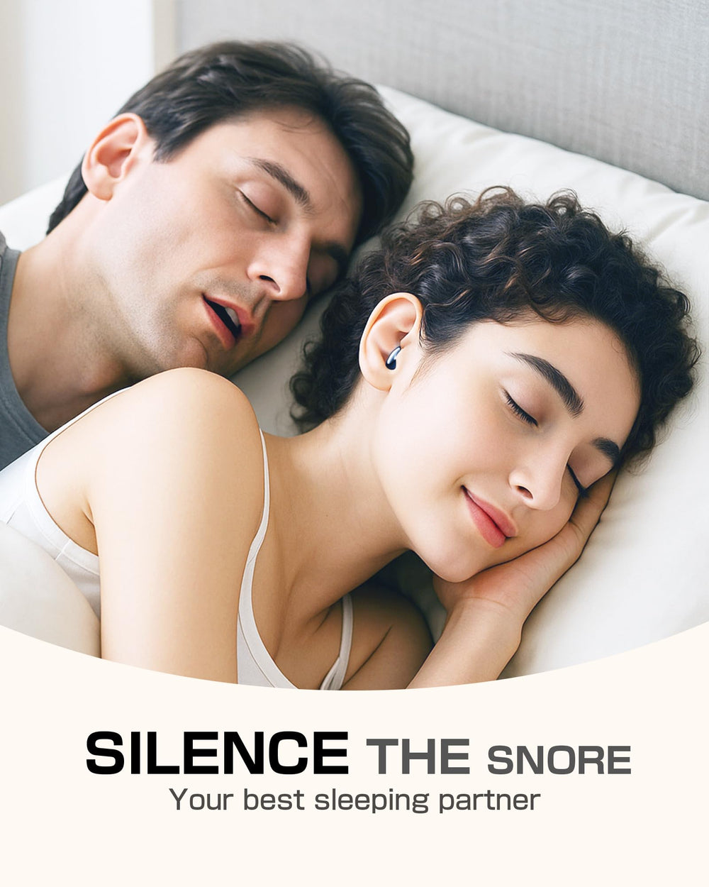 Selouj ear plugs with seven tip options ensure a secure, custom fit.