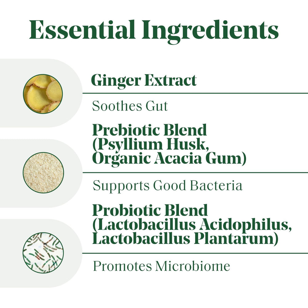 Semaine ginger extract close-up for digestion relief