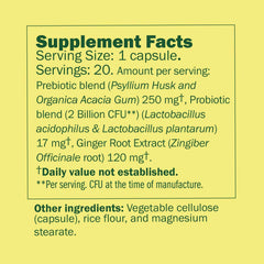 Semaine Prebiotic-Probiotic bottle pouring for easy daily use and digestive comfort