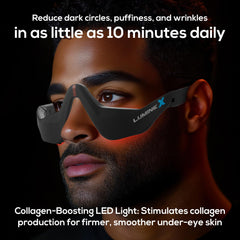 SENHI device targets digital fatigue around the eyes to ease screen strain.