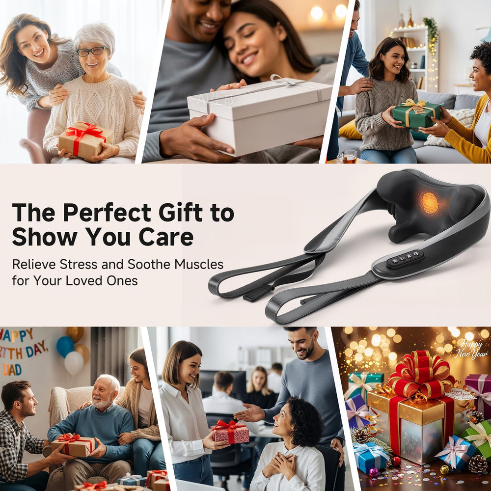 Senluyi neck massager gift-ready packaging with warranty