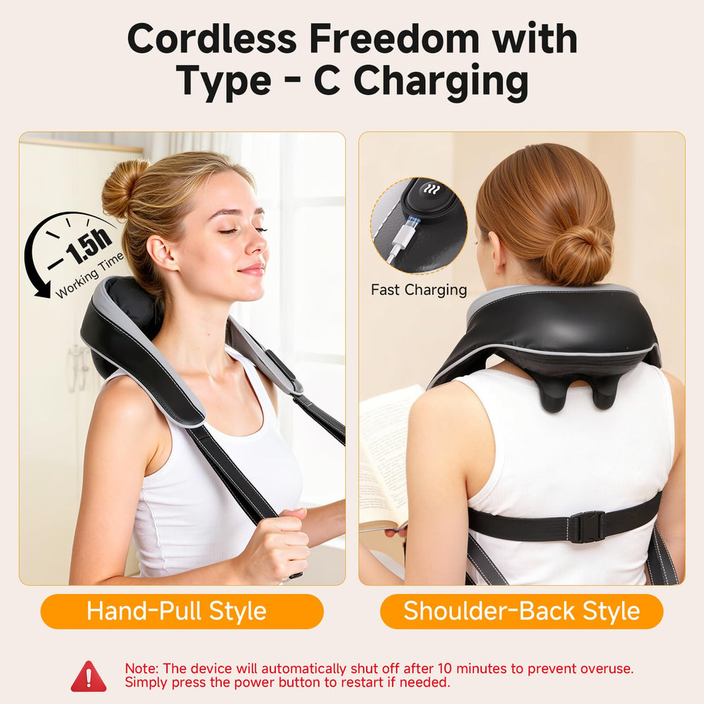 Senluyi massager offering two intensity levels for personalized relief