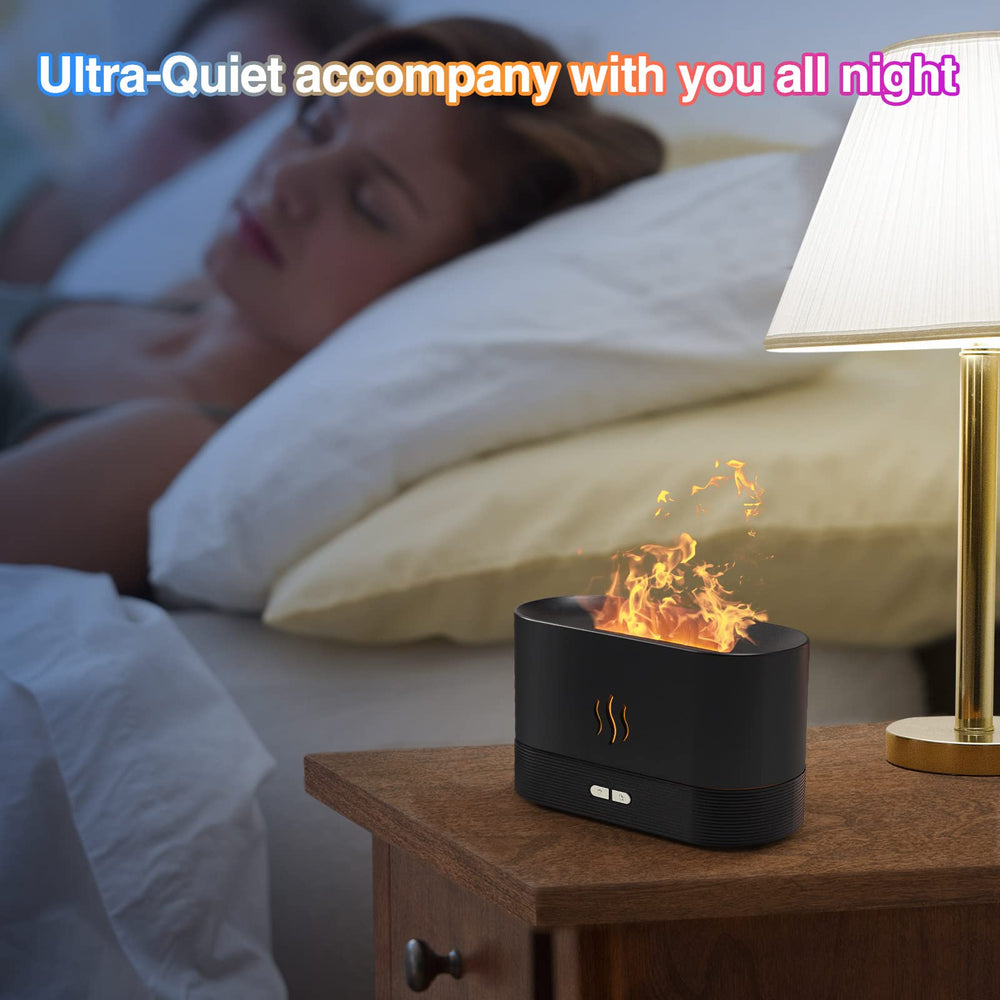 SENMUL Aromatherapy diffuser with oil drops for calming scents.