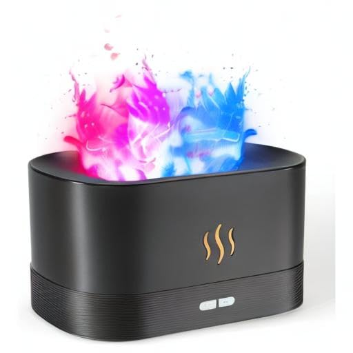 SENMUL Easy to operate diffuser control buttons for color and mist settings.