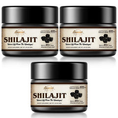 Sennasi Shilajit resin bottle front showing pure extract for daily energy support