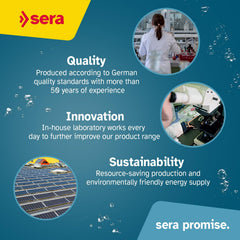 Sera Spirulina Tabs promote vibrant colors and healthy growth.