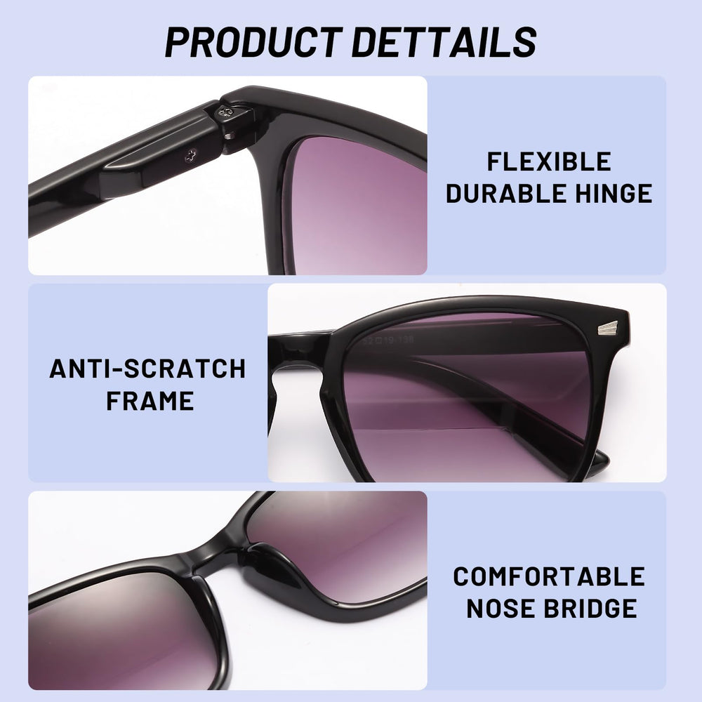 Gafas Serendishi armazón ligero y cómodo para uso prolongado.