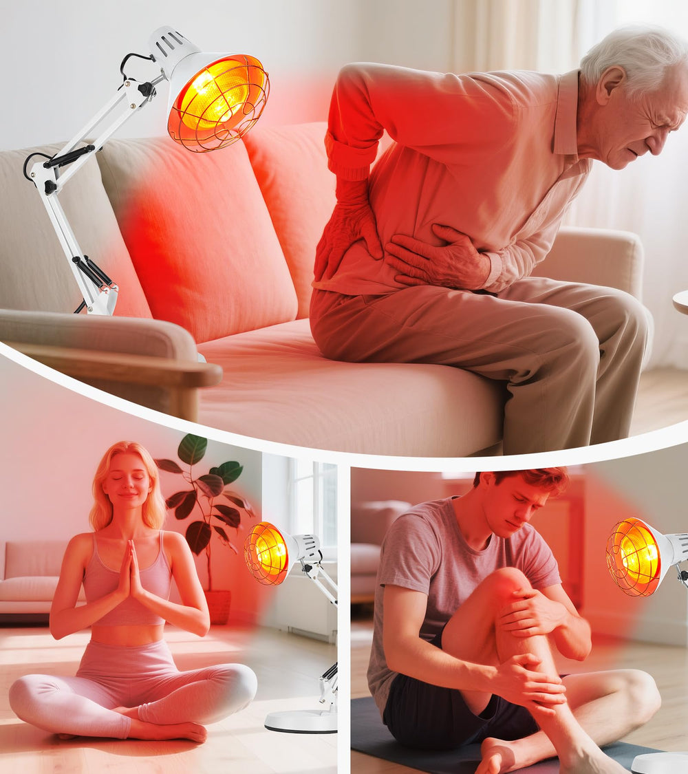360-degree adjustable neck for flexible light direction.