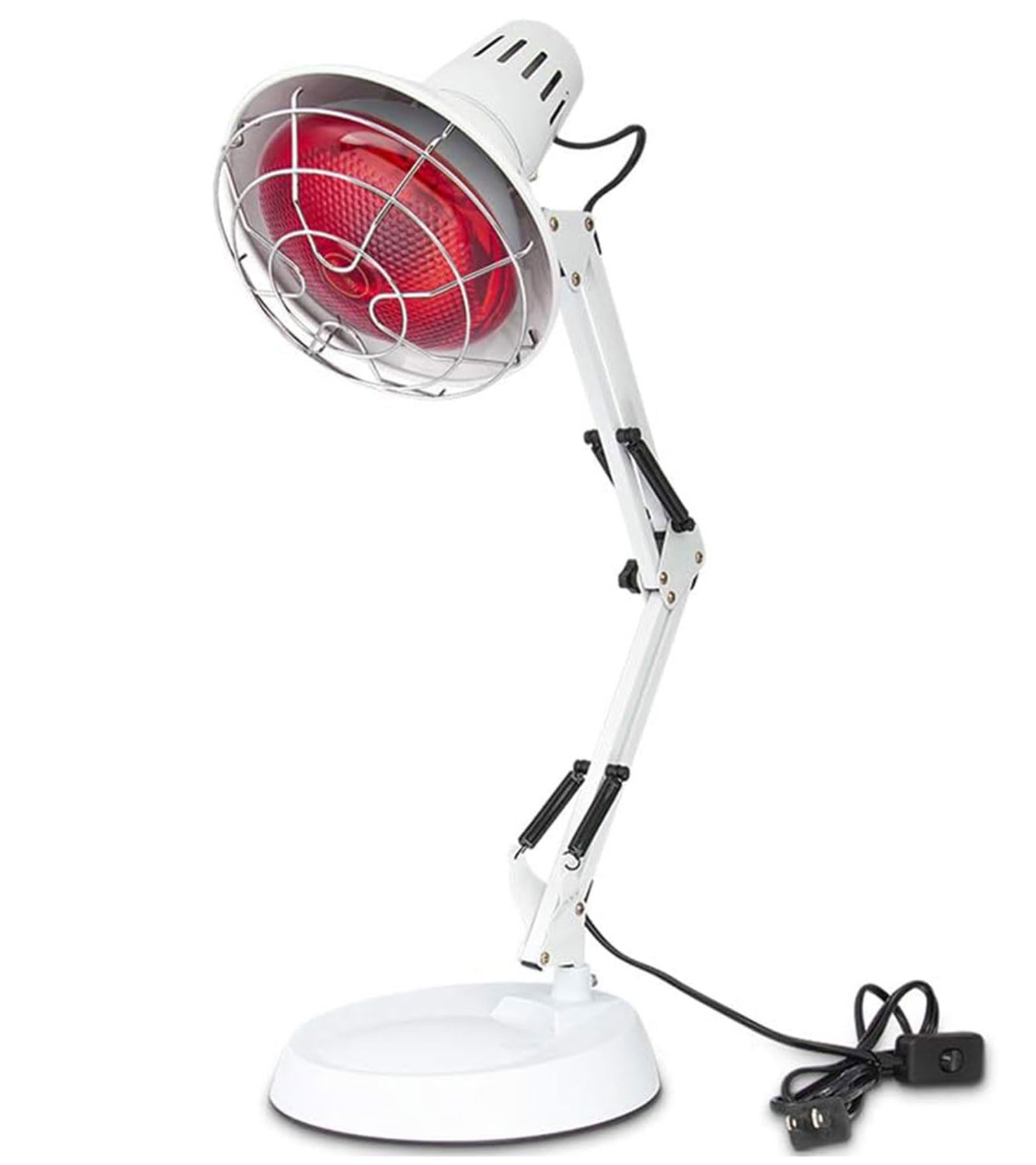 Serfory infrared lamp on a sturdy stand delivering targeted warmth.