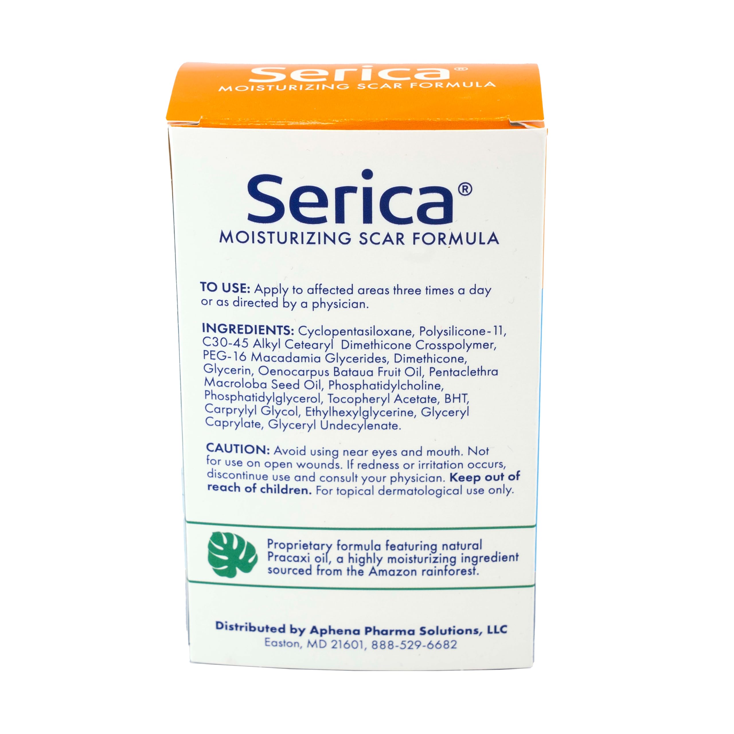 Serica Scar Gel can be layered under makeup or sunscreen.