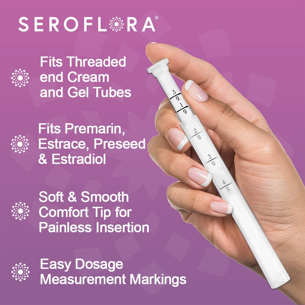 SEROVERA Seroflora dosage markings help ensure accurate amounts every time.