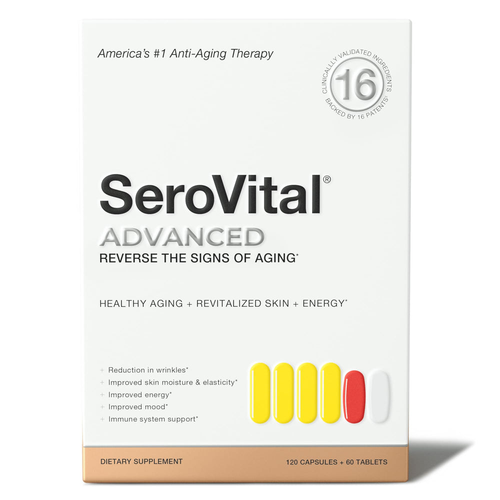 SeroVital Advanced ceramides hydrate and strengthen skin for a refreshed complexion.
