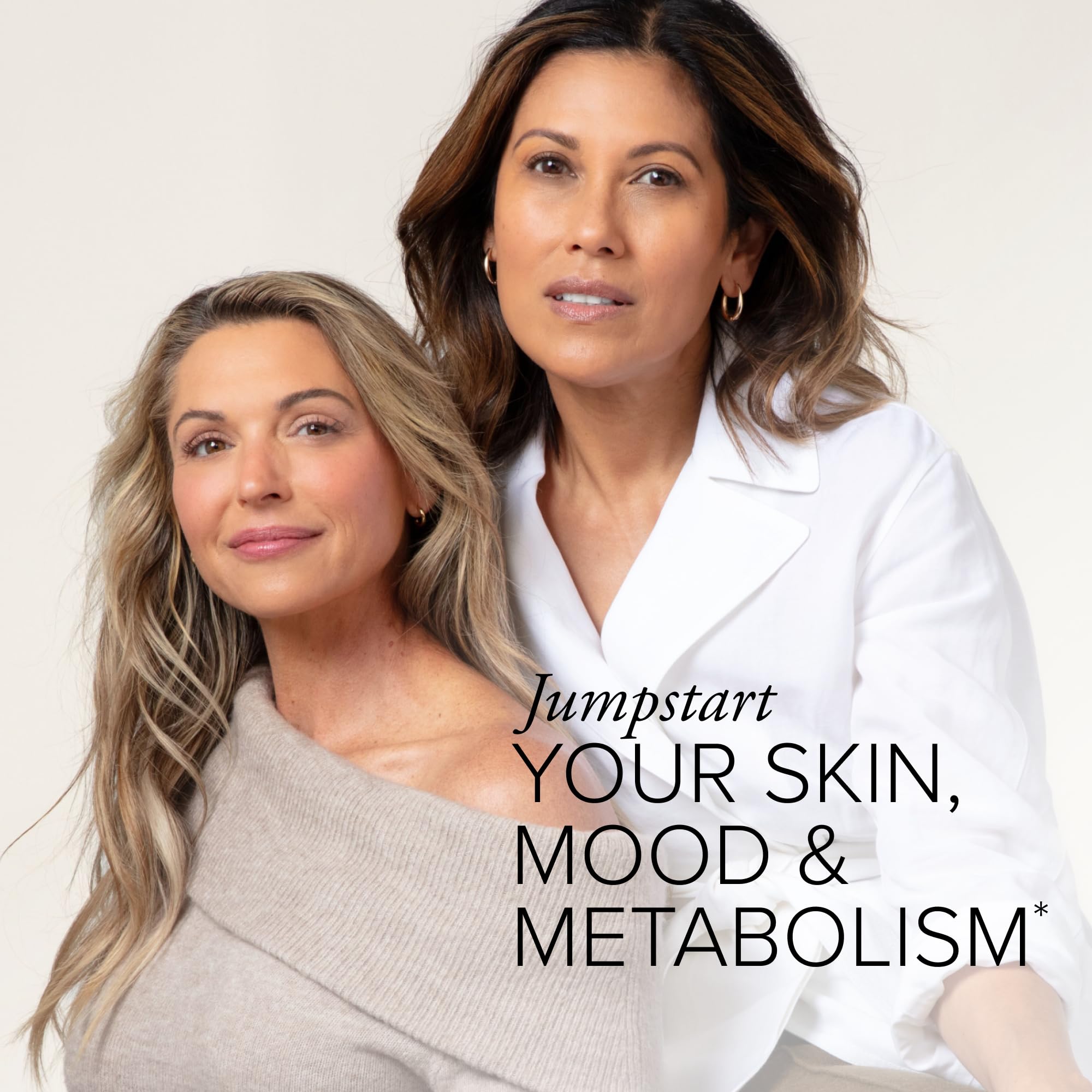 SeroVital Advanced collagen peptides support renewed skin elasticity and hydration.