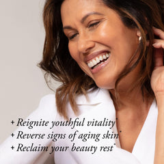 Serovital Skin Revive bottle back with ingredient highlights for hydration.