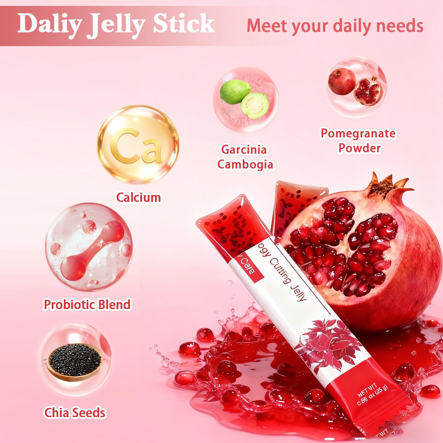 Portable jelly sticks designed for travel and desk use with no mess.