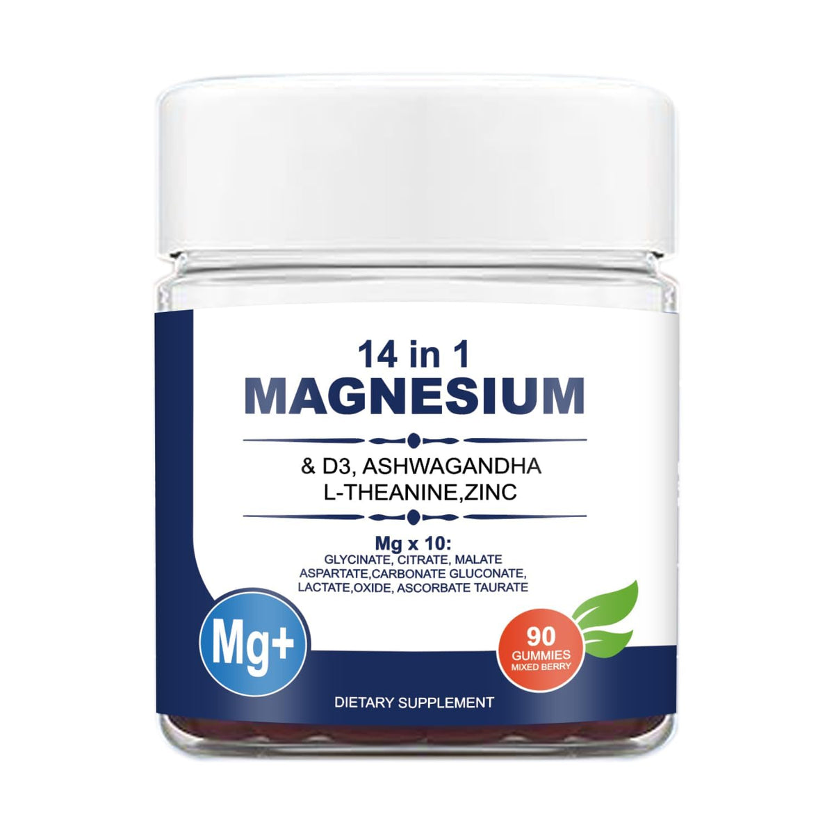 SERSANVE Deep Calmly bottle of magnesium gummies for daily calm and balance