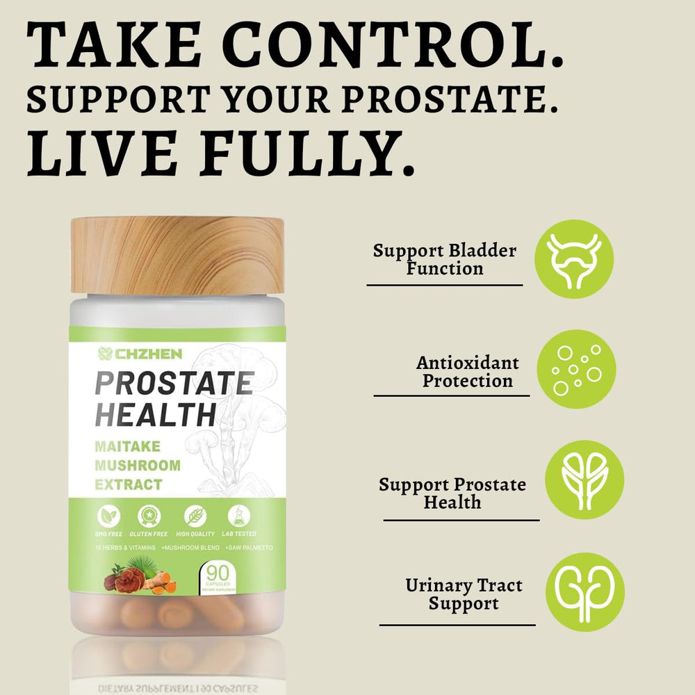 SERSANVE Prostate Support capsules close-up highlighting botanical blend for daily wellness.