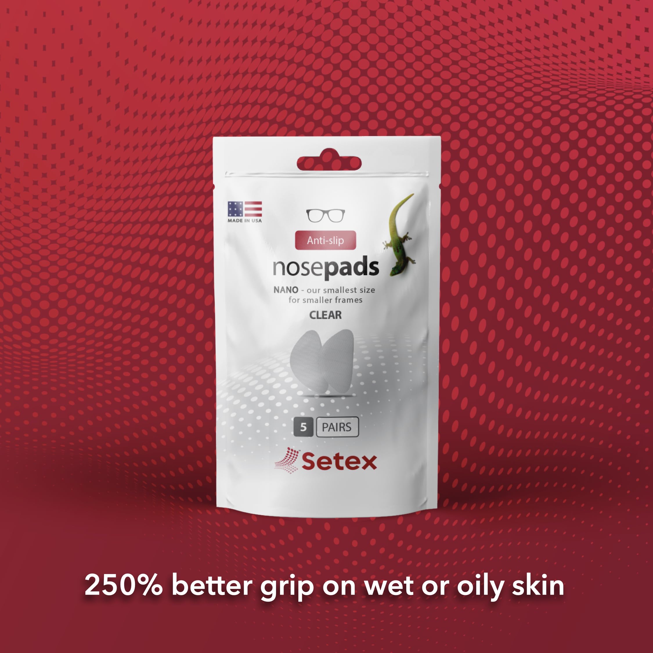 Detail of premium 3M adhesive bond for durable, residue-free removal.