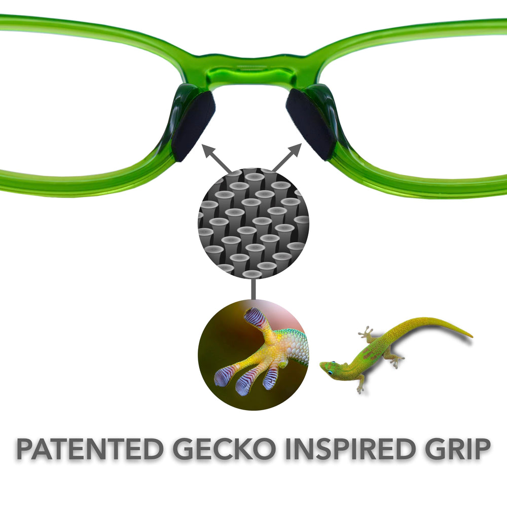 Setex Gecko Grip fibers detail illustrating dry adhesion on glasses