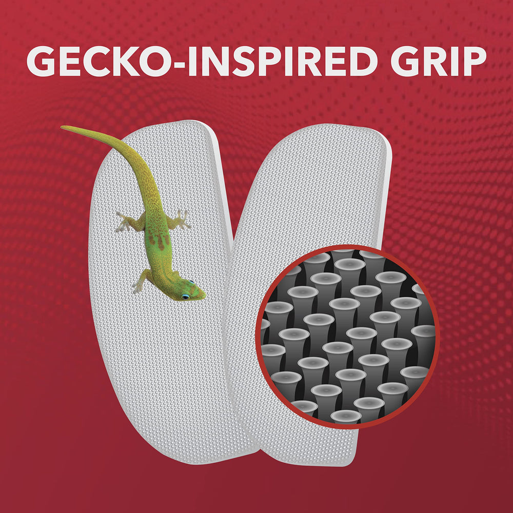 Setex Gecko Grip on glasses demonstrates stable fit and grip.