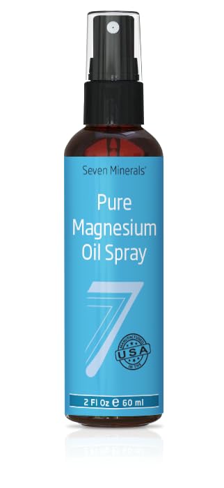 Seven Minerals magnesio puro en spray, formato de viaje de 60 ml.