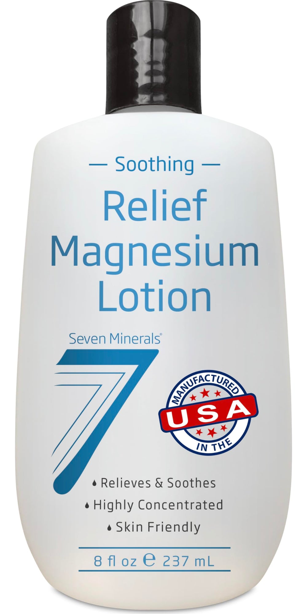 Seven Minerals magnesium lotion sleep bottle for a calm nighttime routine
