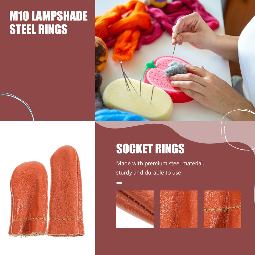 SEWACC 20-piece finger cots set for crafting protection