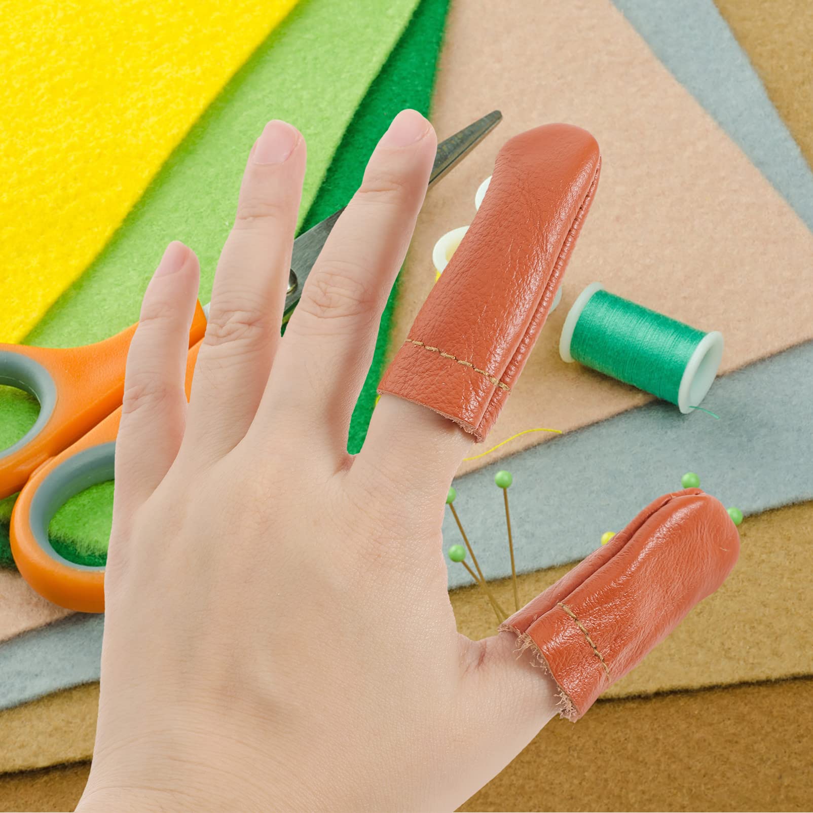 SEWACC gift-worthy finger cots kit for crafters and hobbyists