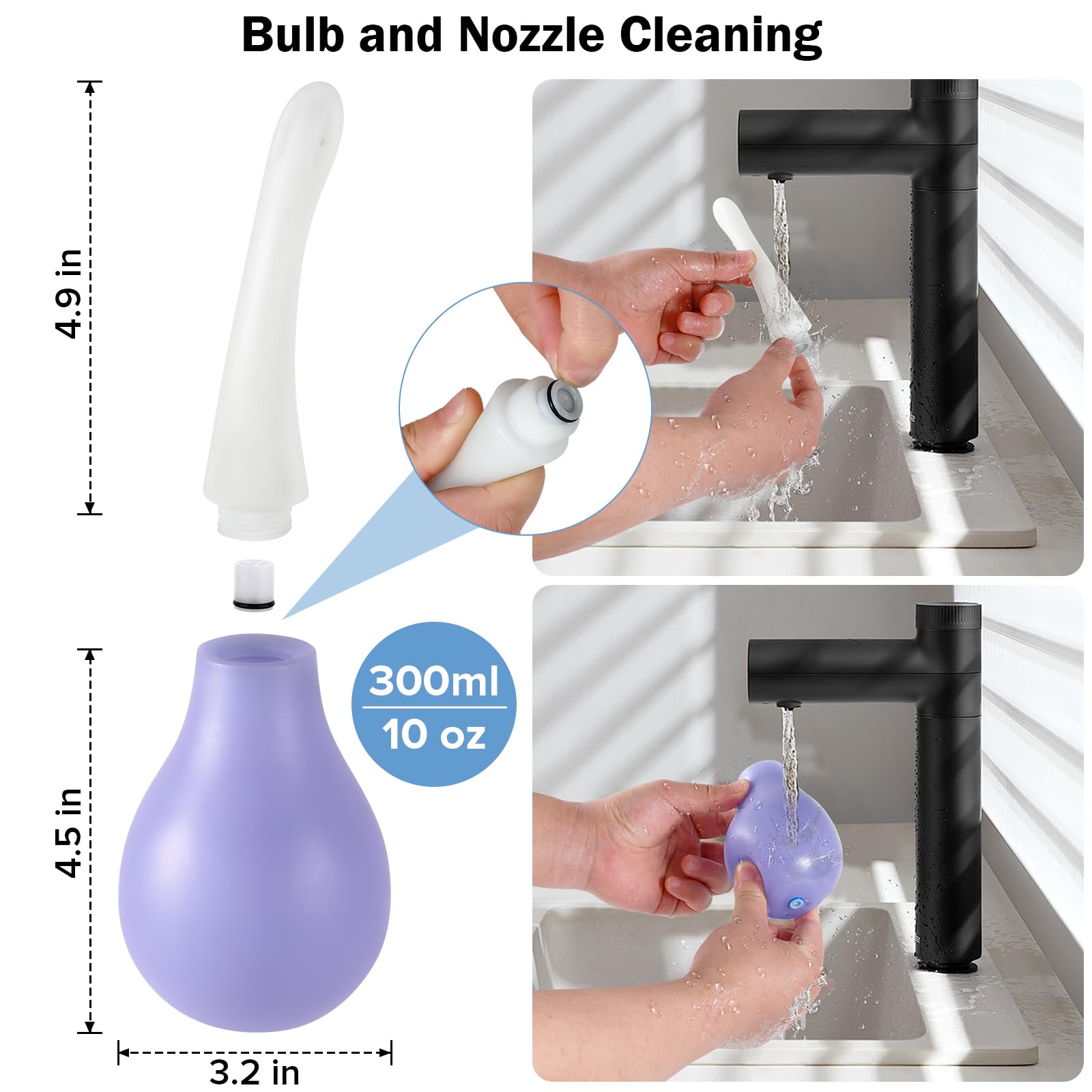 SewXew Anal Douche Kit shown for quick setup and use