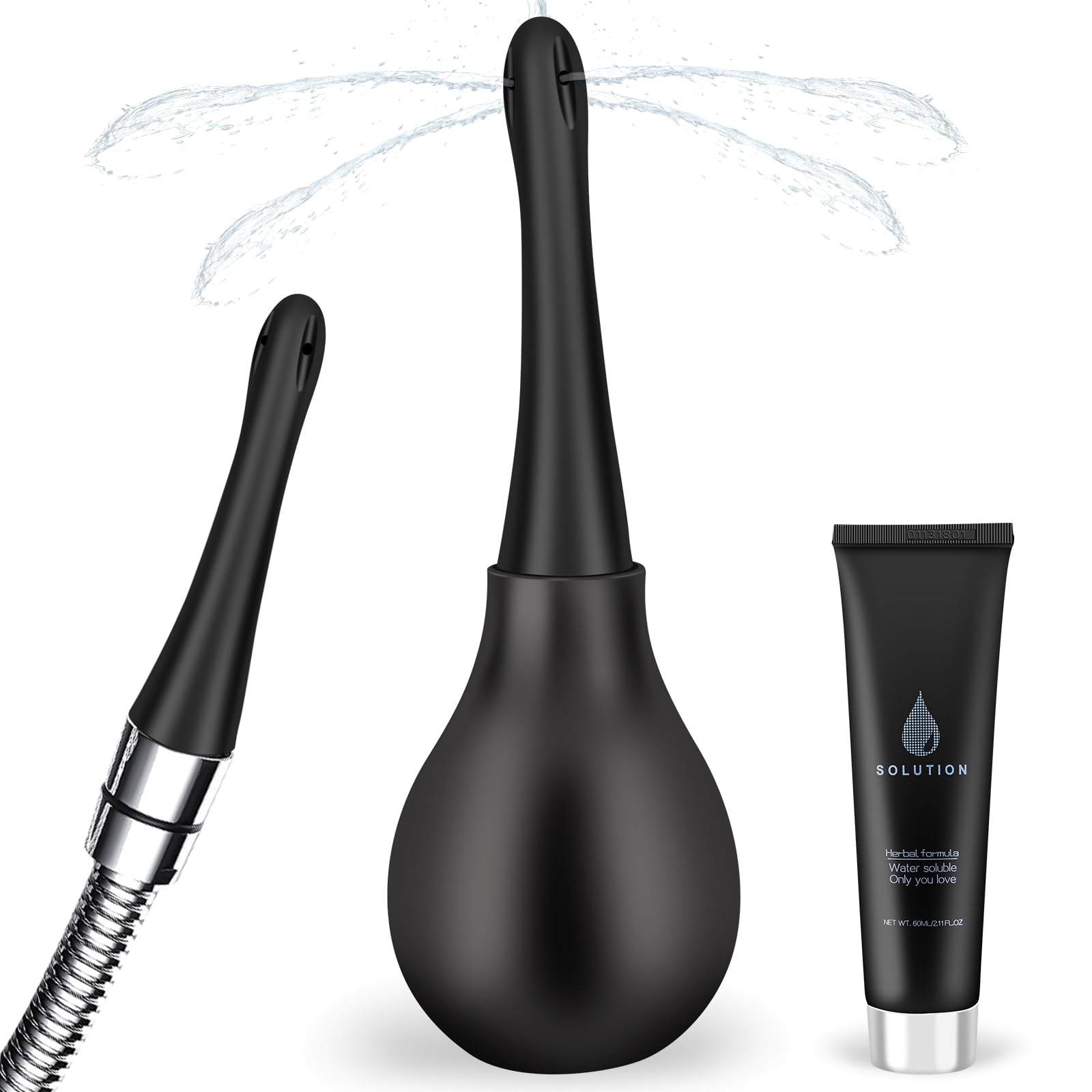 SewXew Enema Bulb with anti-backflow for safer use