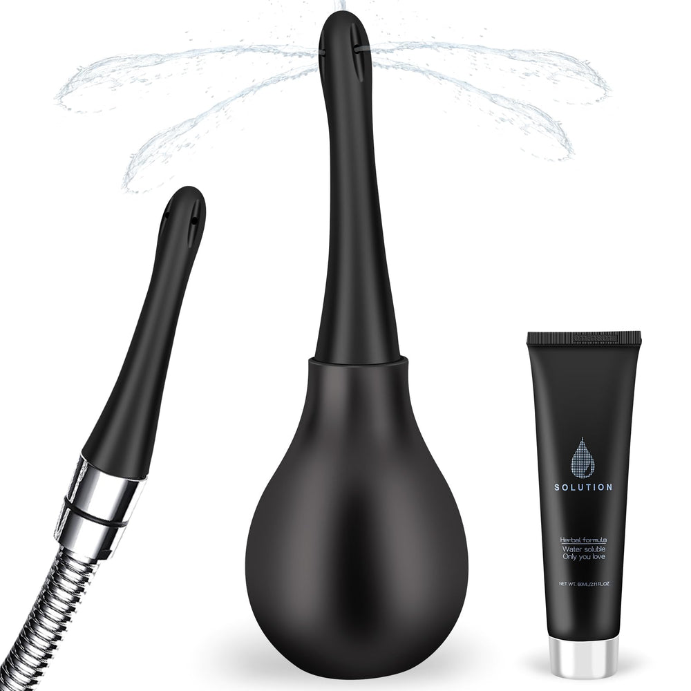 SewXew Enema Bulb with anti-backflow for safer use