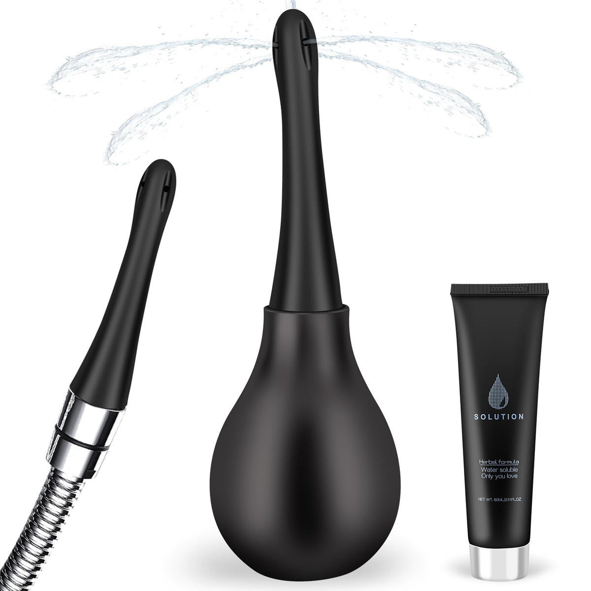 SewXew Enema Bulb with anti-backflow for safer use