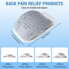 SEXIEE lumbar support board with 90 massage points for muscle relief