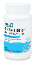 SFI Health Interfase Plus bottle front view suggesting gut flora support.