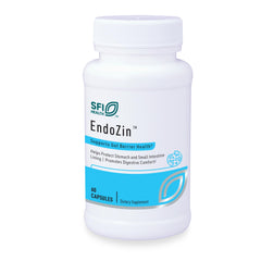 SFI Health Endozin Klaire bottle front highlighting gut support with zinc carnosine