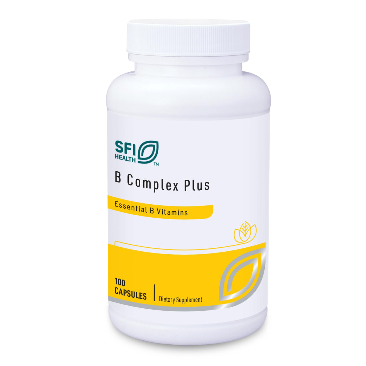SFI Health Klaire Labs B Complex Plus bottle pour supports daily energy