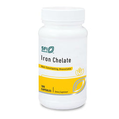 Klaire Labs SFI Health iron bisglycinate capsule for gentle daily iron support.