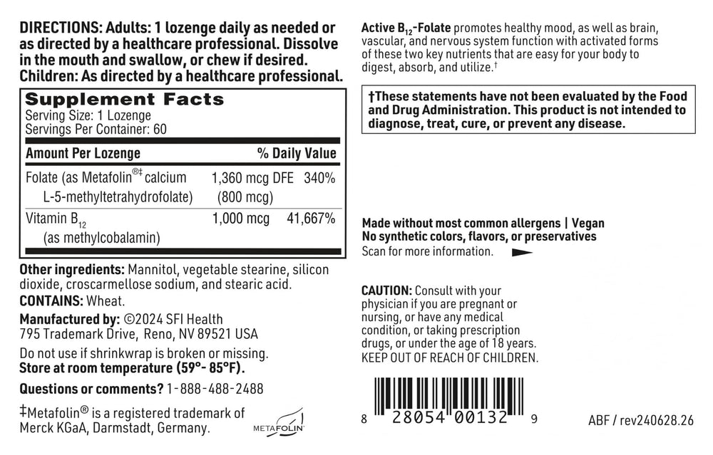 SFI Health formula supports nerve and heart health via balanced metabolism