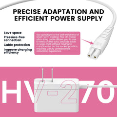 SGEOYPIL HV270 compact design charger, saves desk space.