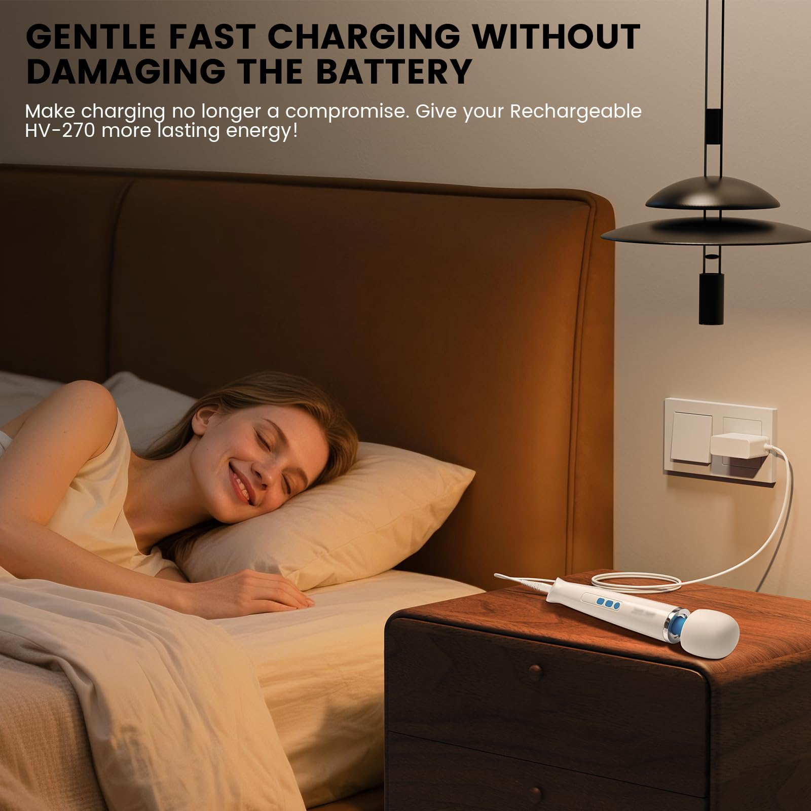 SGEOYPIL HV270 charger in use with Hitachi wand.