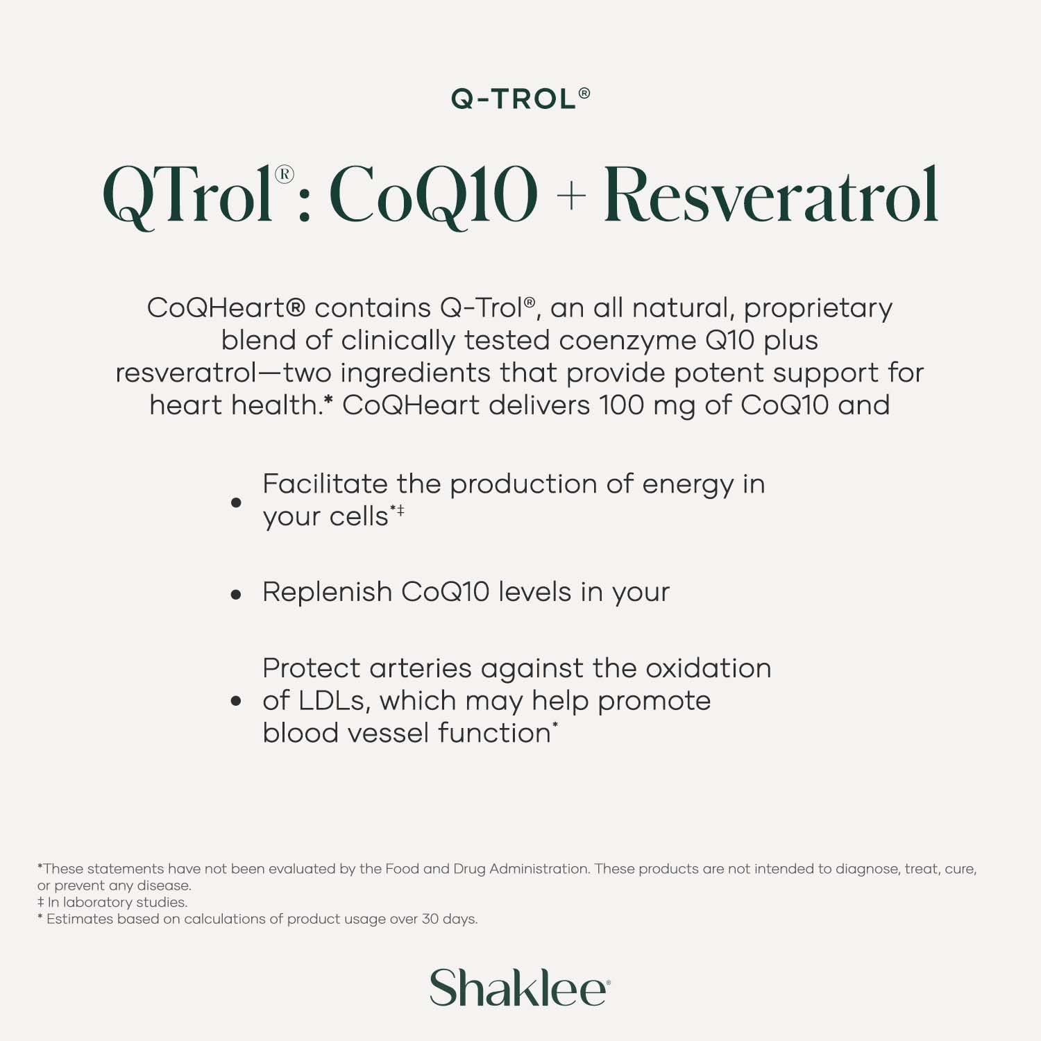 Shaklee CoQHeart softgels in hand illustrate portable energy support.