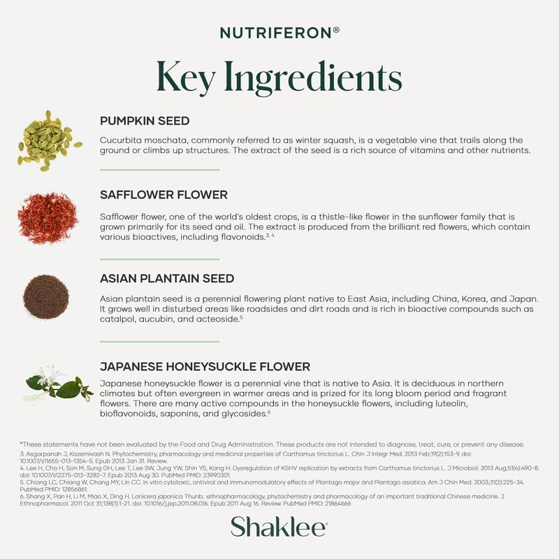 Shaklee NutriFeron capsules being dispensed