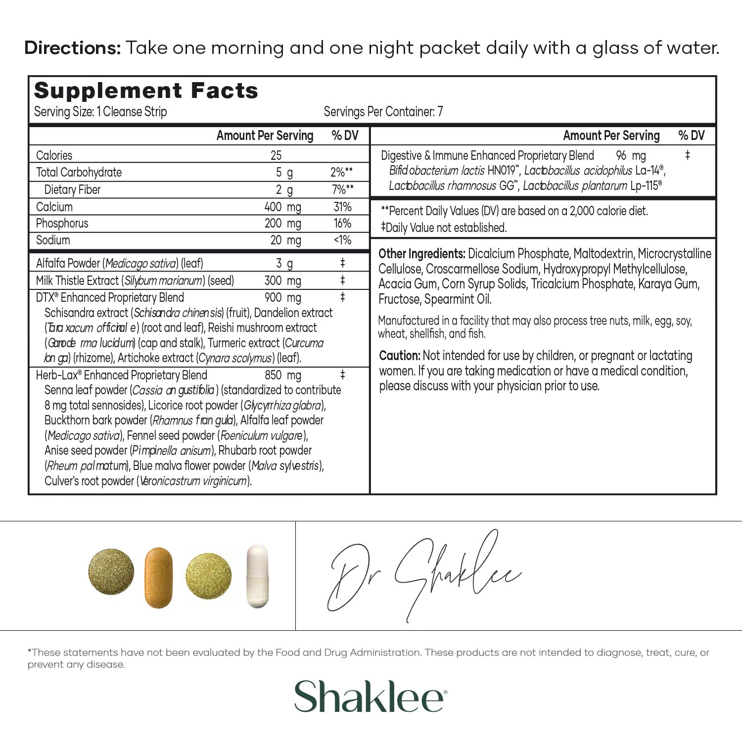 Shaklee Optiflora DI probiotic capsule for digestive balance